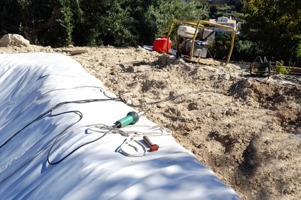 Depósito de riego y agua potable