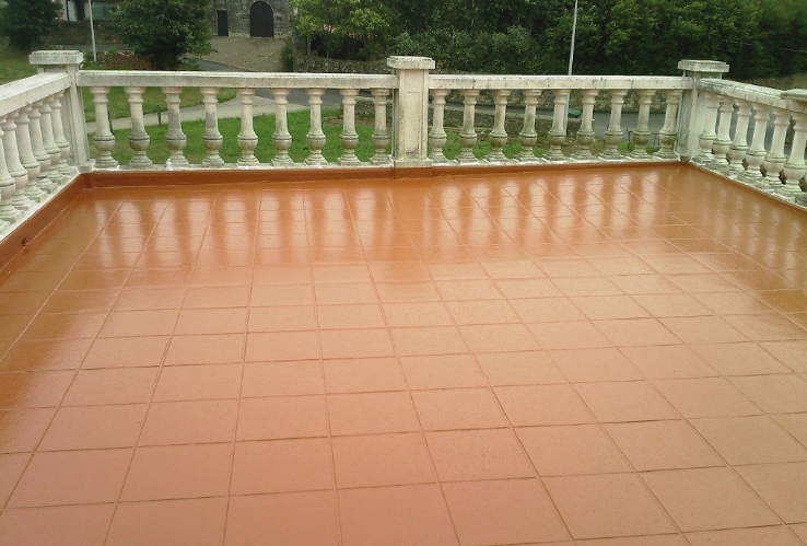Impermeabilización de terraza sin levantar suelo en Granada - ImperFran